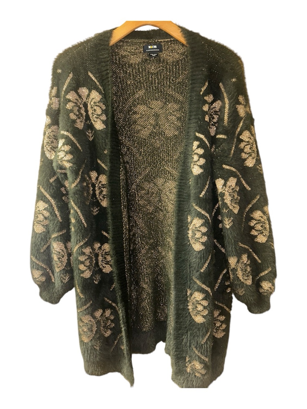 Maeve Vintage-Inspired Floral Open Cardigan Sweater